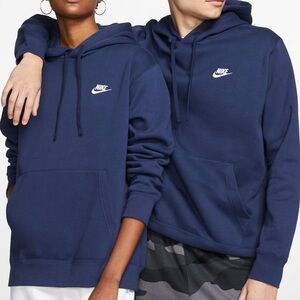 Nike Men's Deep Navy Blue Hoodie Sz L